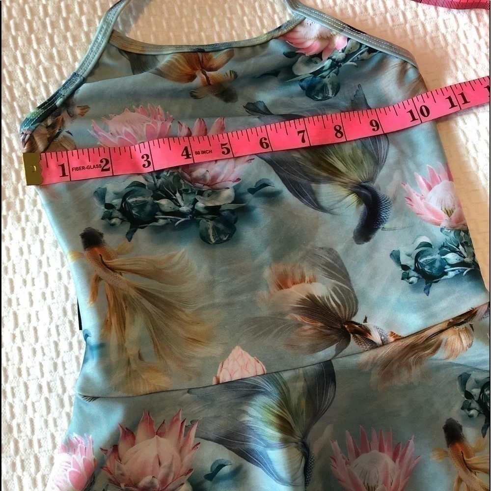 Molo Baby Fish And Floral Swimsuit